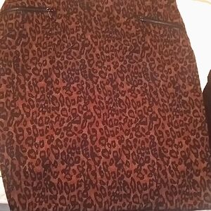 d. jeans Brown Midi Skirt for Night Out